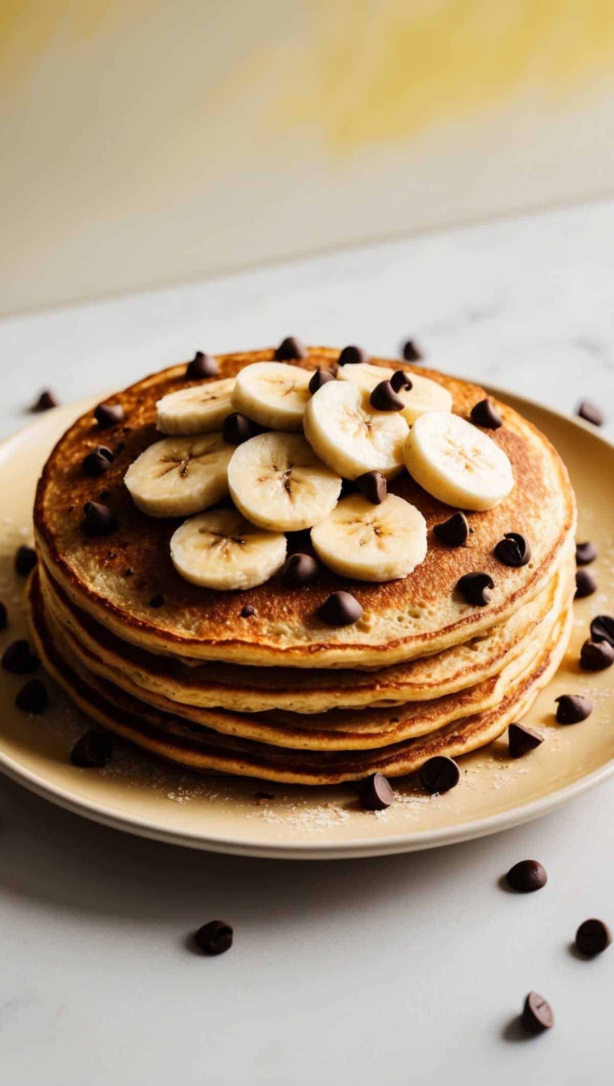 Gluten Free banana pancakes