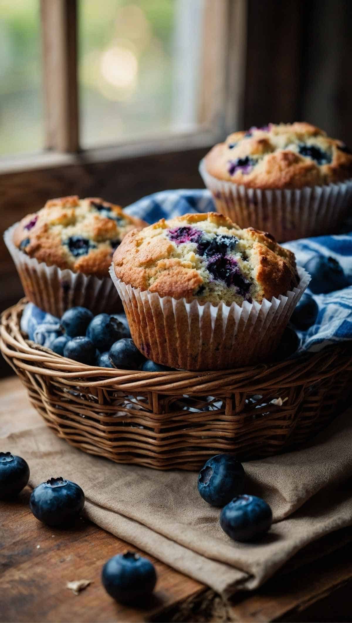 Gluten Free blueberry muffins