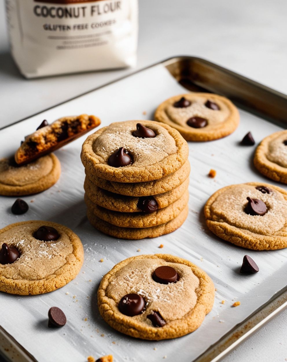 gluten free cookies with chocolate chips