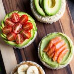 rice cake with tomato