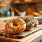 gluten-free-bagels beautifully-arranged