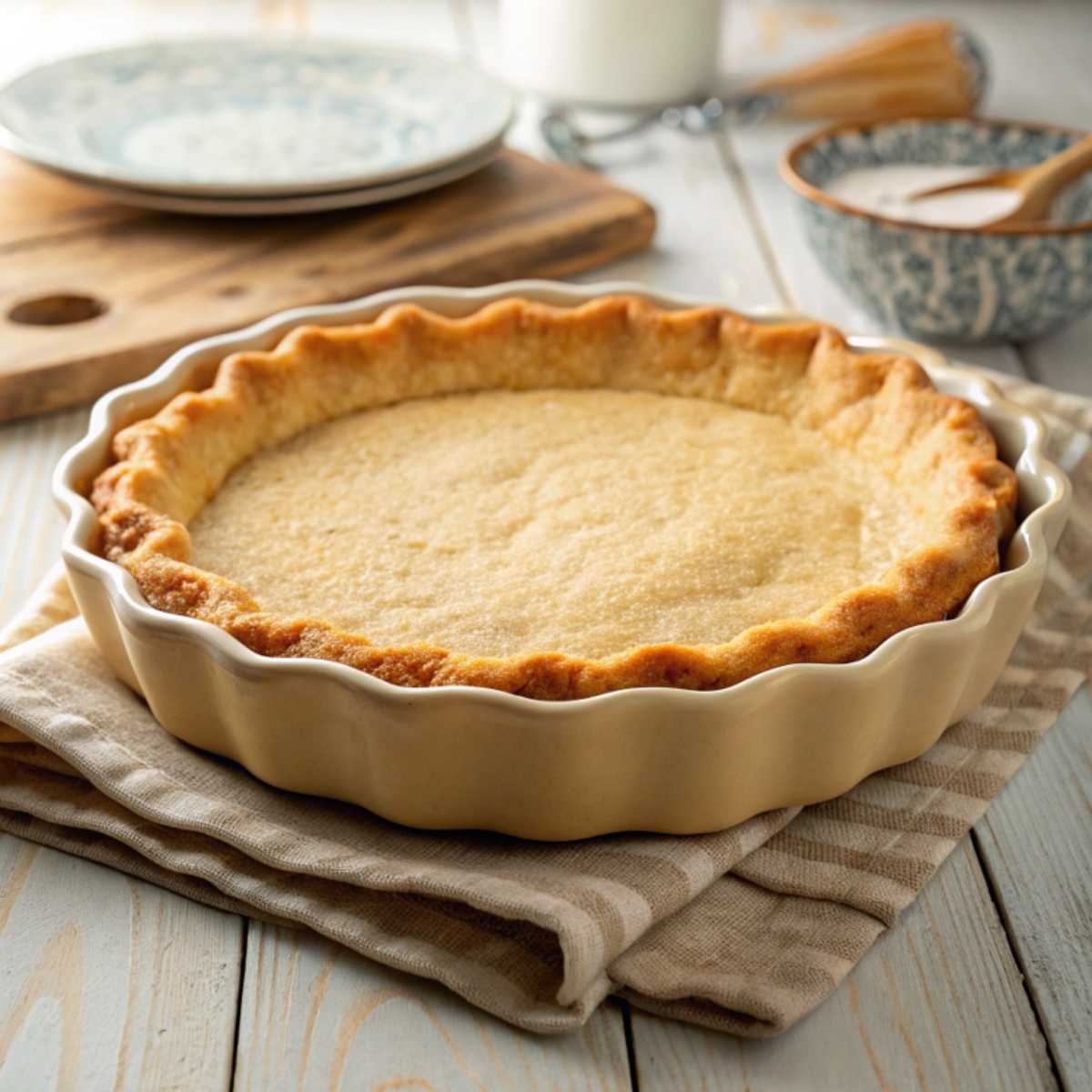  A perfectly baked gluten free pie crust