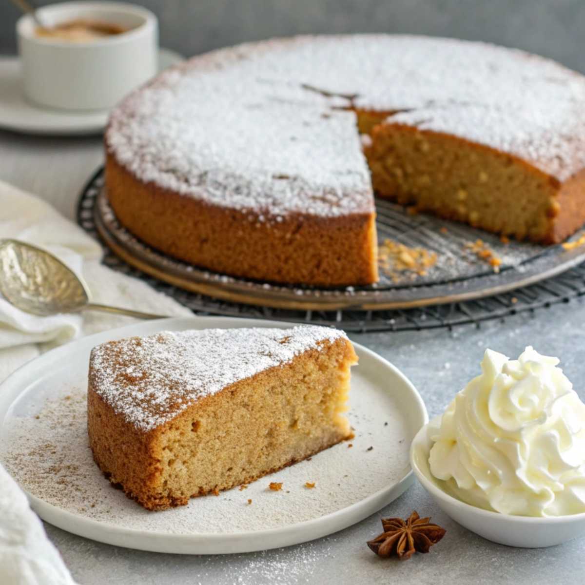 Gluten free gingerbread cake