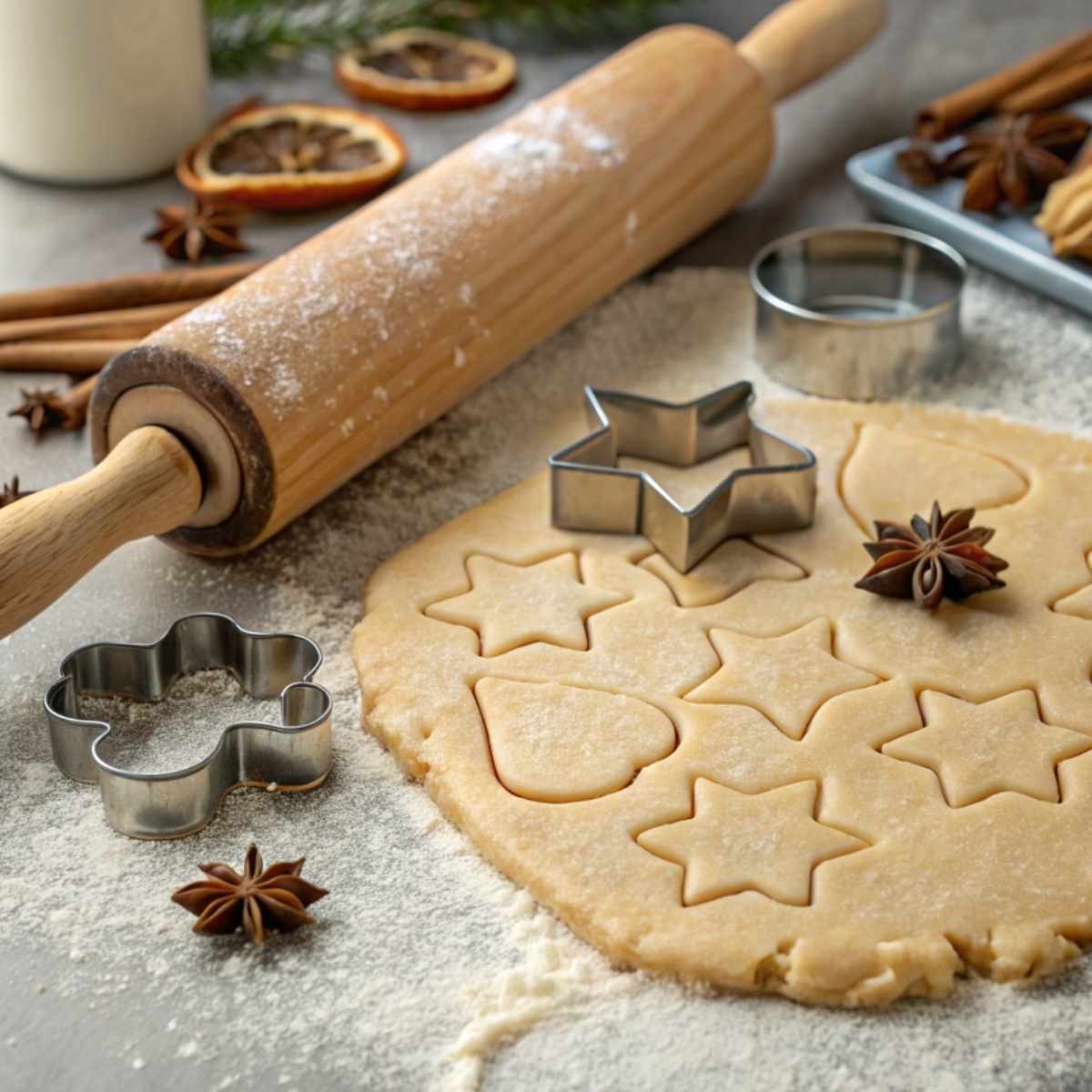 Preparing Gluten Free Gingerbread Dough